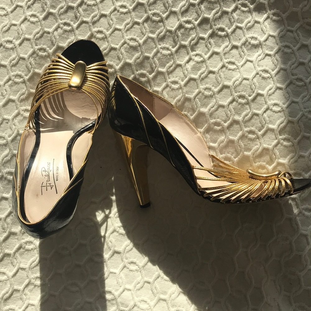 SOLD Emilio Pucci Art Deco heels